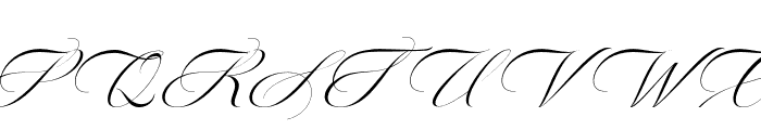 MutiaraCalligraphy-Italic Font UPPERCASE