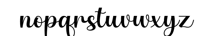 Muttela Font LOWERCASE