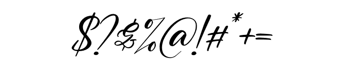 Muttiara Pagi Italic Font OTHER CHARS