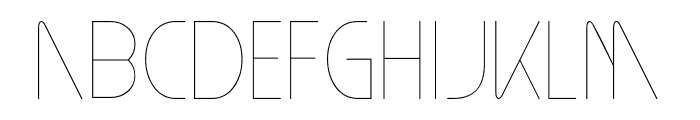 MuyFino-Regular Font LOWERCASE