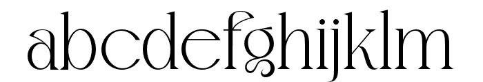 Mvoky-ExtraLight Font LOWERCASE