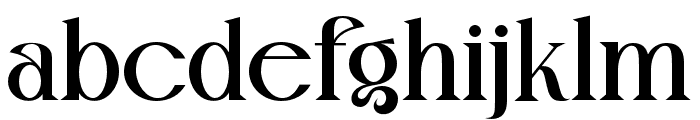 Mvoky-SemiBold Font LOWERCASE