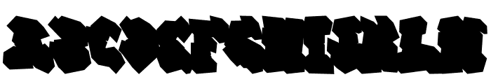 Mwd Graff Extrude Font UPPERCASE