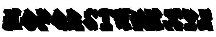 Mwd Graff Extrude Font UPPERCASE