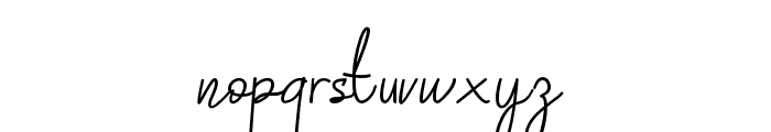 My Baby Font LOWERCASE