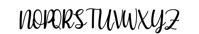My Butterfly Font UPPERCASE