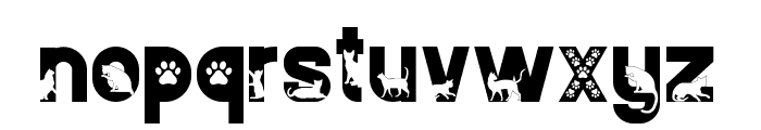 My Cat   Font LOWERCASE