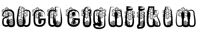 My Christmas-fonts Font LOWERCASE