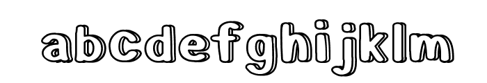 My Comic Font LOWERCASE