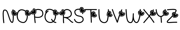 My Cool Font 6 Font UPPERCASE
