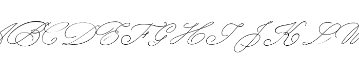 My Dear Font UPPERCASE