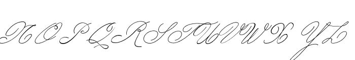 My Dear Font UPPERCASE
