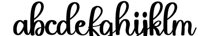 My Dream Font LOWERCASE