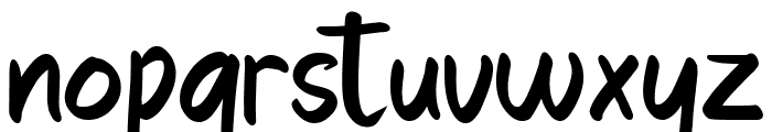 My Dreams Font LOWERCASE