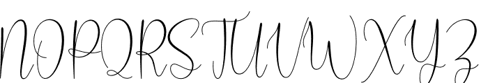 My Favorite Font UPPERCASE