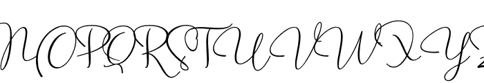 My Future Font UPPERCASE