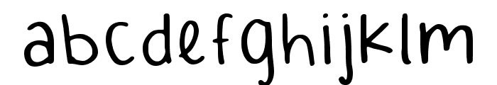 My Handwriting Regular Font LOWERCASE