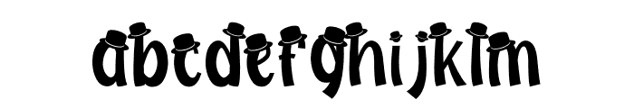 My Hero Father Hat Font LOWERCASE