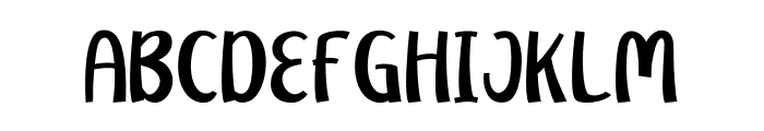 My Hero Father Font UPPERCASE