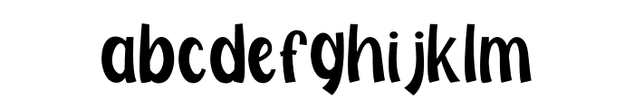 My Hero Father Font LOWERCASE