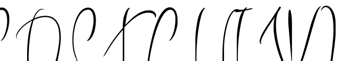 My Journal Font UPPERCASE
