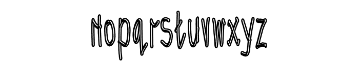 My LOBOW Font LOWERCASE