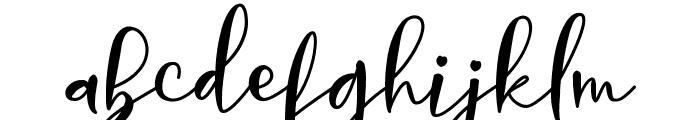 My Lovely Christmas Font LOWERCASE