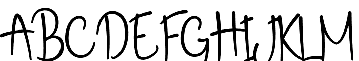 My Note Font UPPERCASE