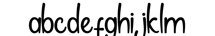My Note Font LOWERCASE