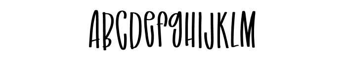 My Sketch Font UPPERCASE