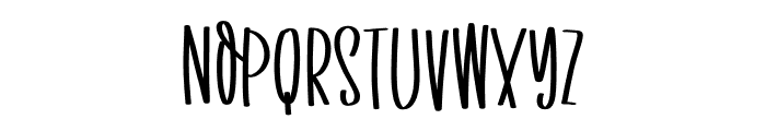 My Sketch Font LOWERCASE
