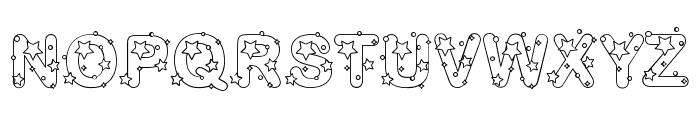 My Star Decorative Font UPPERCASE