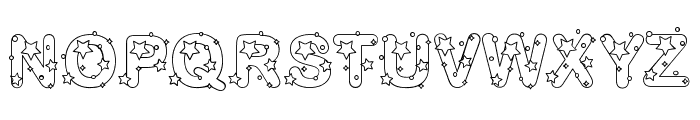 My Star Decorative Font LOWERCASE