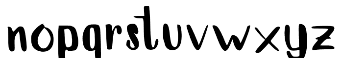 My Sunny Upside Font LOWERCASE