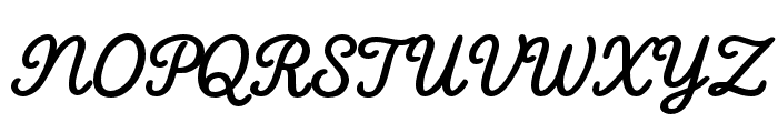 My Sweet Mom SemiBold Font UPPERCASE
