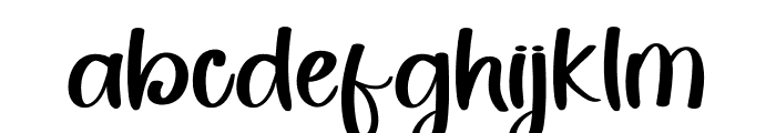 My Sweety Font LOWERCASE