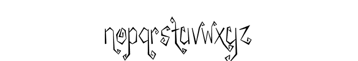 My Witcher Font LOWERCASE