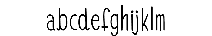 My passion Regular Font LOWERCASE