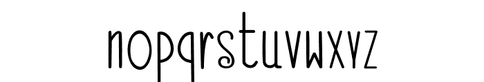 My passion Regular Font LOWERCASE