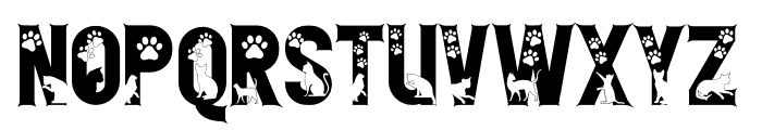 MyCat-Sharp Font UPPERCASE