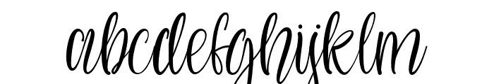MyGirl-Regular Font LOWERCASE
