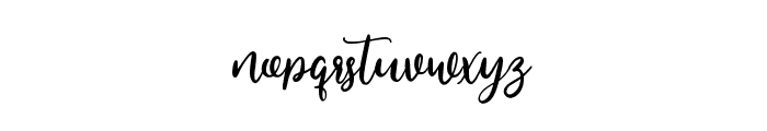 MyLovely Font LOWERCASE