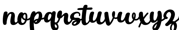 MyOwnLove-Regular Font LOWERCASE