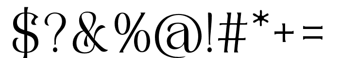 MyRayne-Regular Font OTHER CHARS