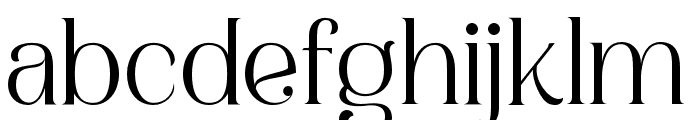 MyRayne-Regular Font LOWERCASE