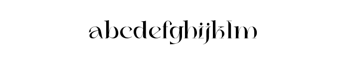 Mylanish Font LOWERCASE