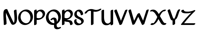 Mylesbury Font UPPERCASE