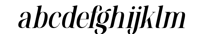 Mylierka Light Italic Font LOWERCASE