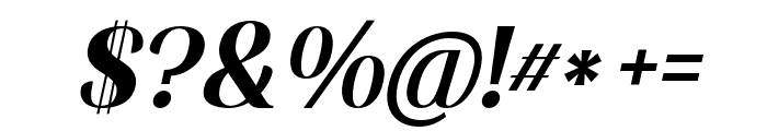 Mylierka Medium Italic Font OTHER CHARS