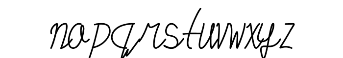 Myra font Font LOWERCASE